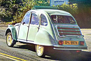 The Citroen 2CV is a classic vehicle