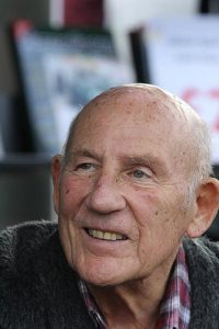 Sir Stirling Moss is a well known ex racing driver 