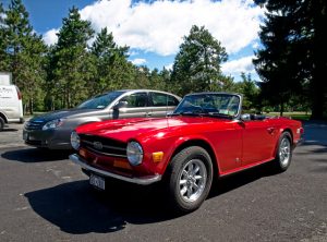The Triumph TR6 is a delightful classic sports car